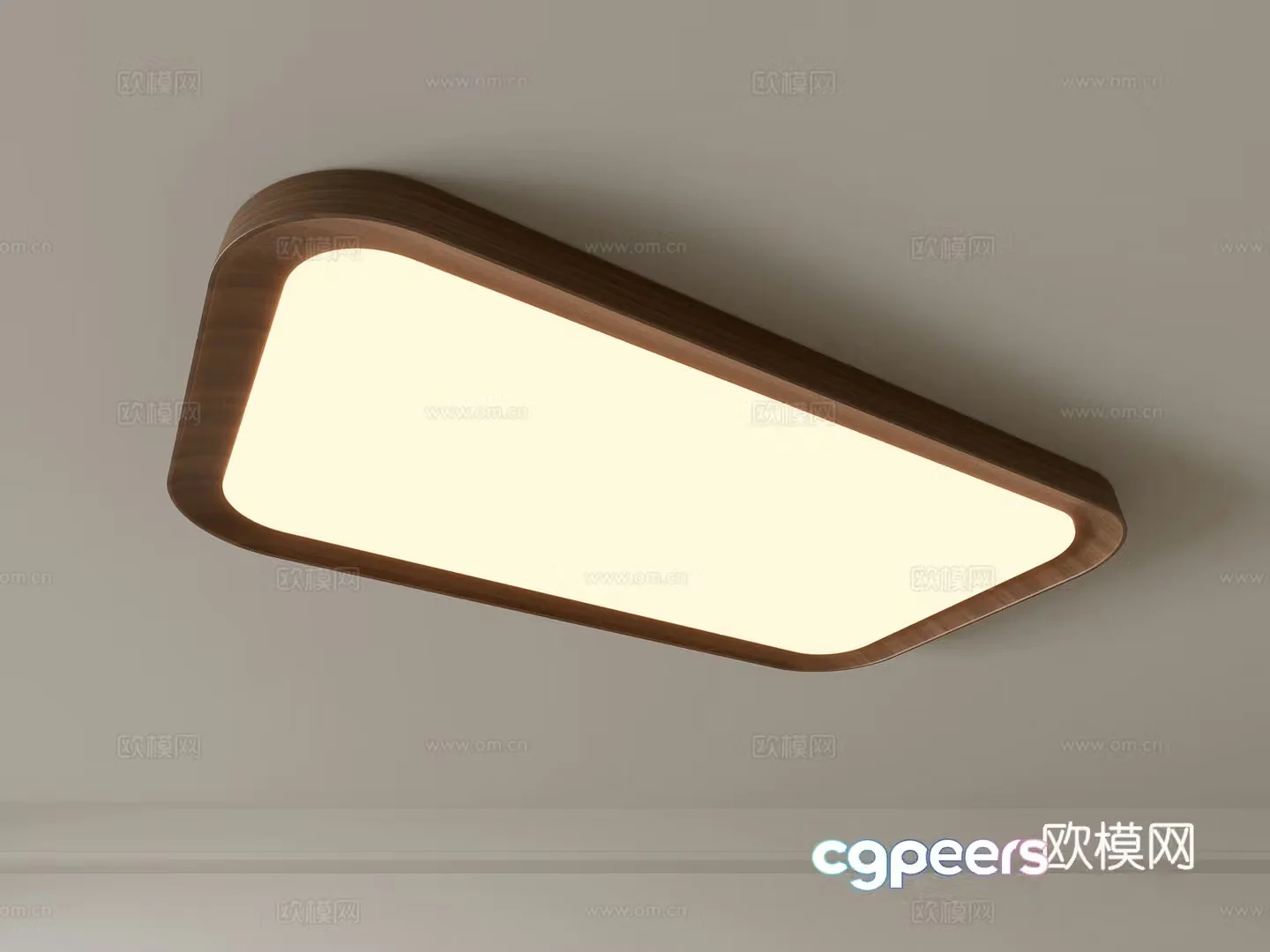 Modern ceiling lamp Geometric ceiling lamp Bedroom lamp Artistic shaped lamp Fashion living room lamp 3D model