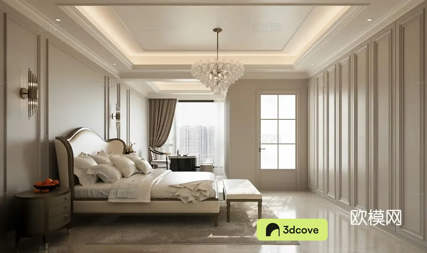 French home bedroom American home bedroom European home bedroom