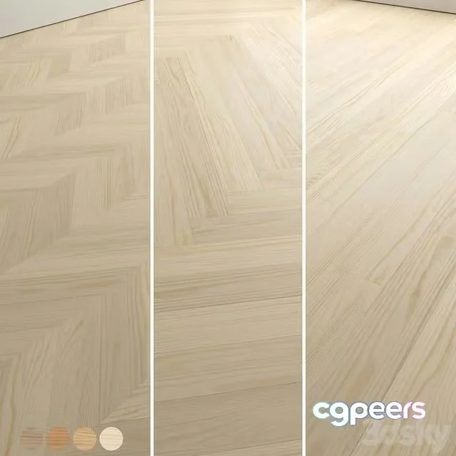 3ds Max Free – Pine wood flooring and parquet Set 53