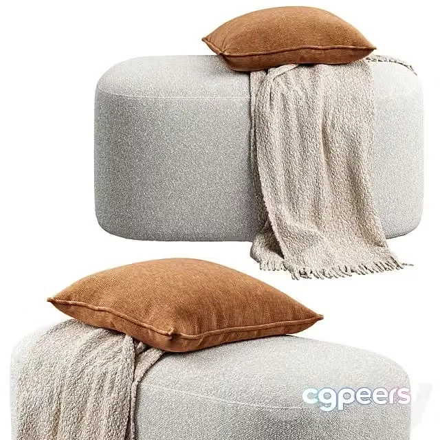 3ds Max Free – Jysk OREBO Pouf