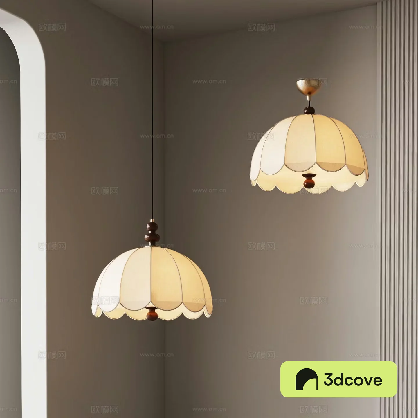 Medieval style chandelier petal chandelier