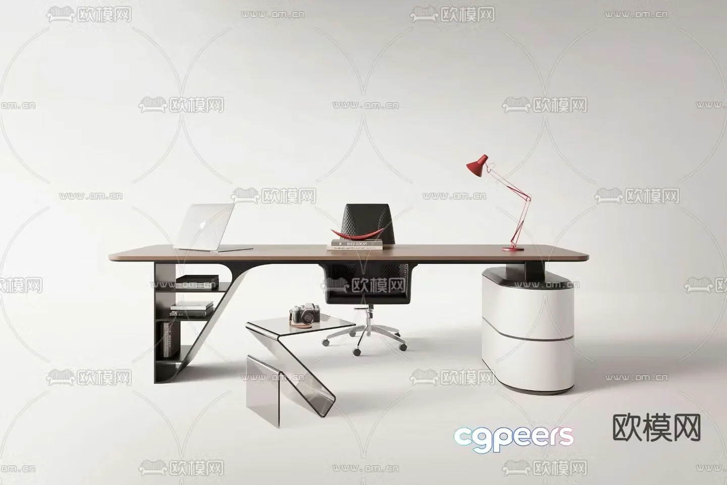 desk desk 3d model
