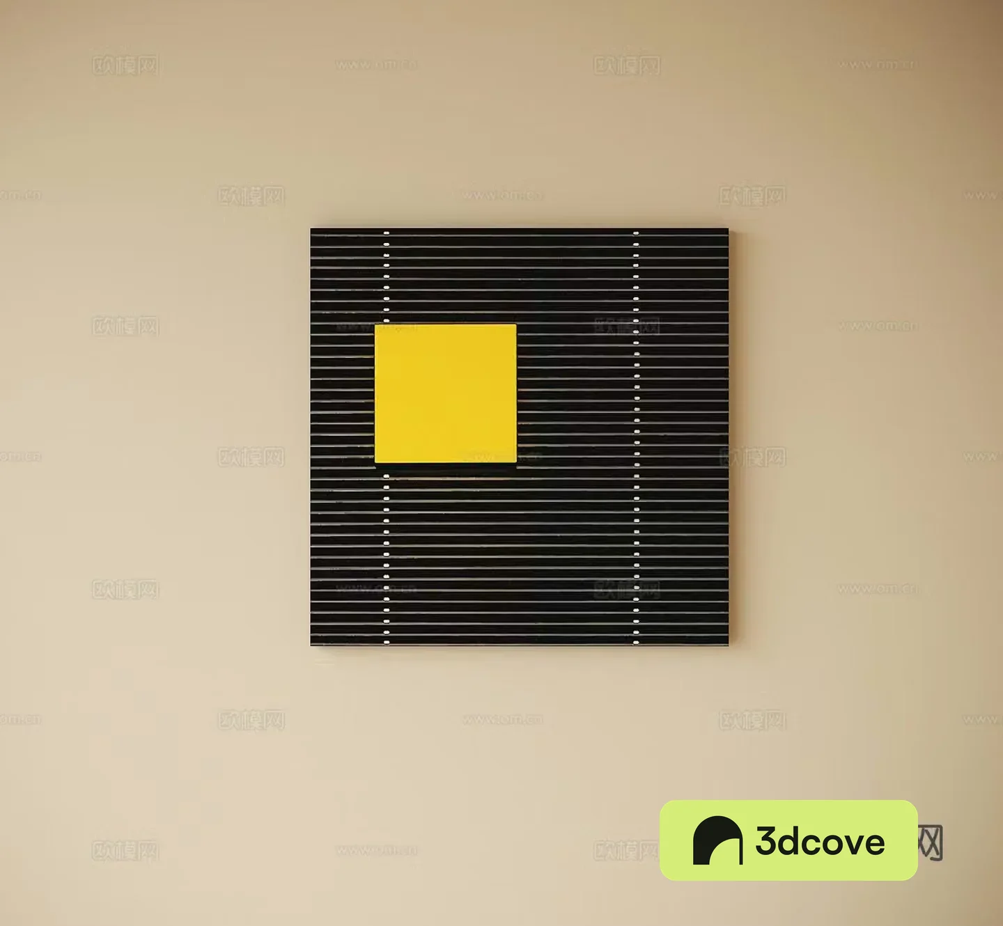 Modern simple drawing children’s hanging painting