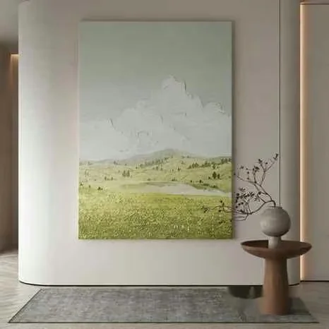 Abstract Landscape Painting 3D Model – 8301 – VRAY Render