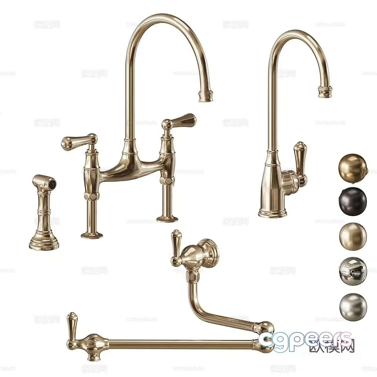 Faucet 3D Model 3D Model