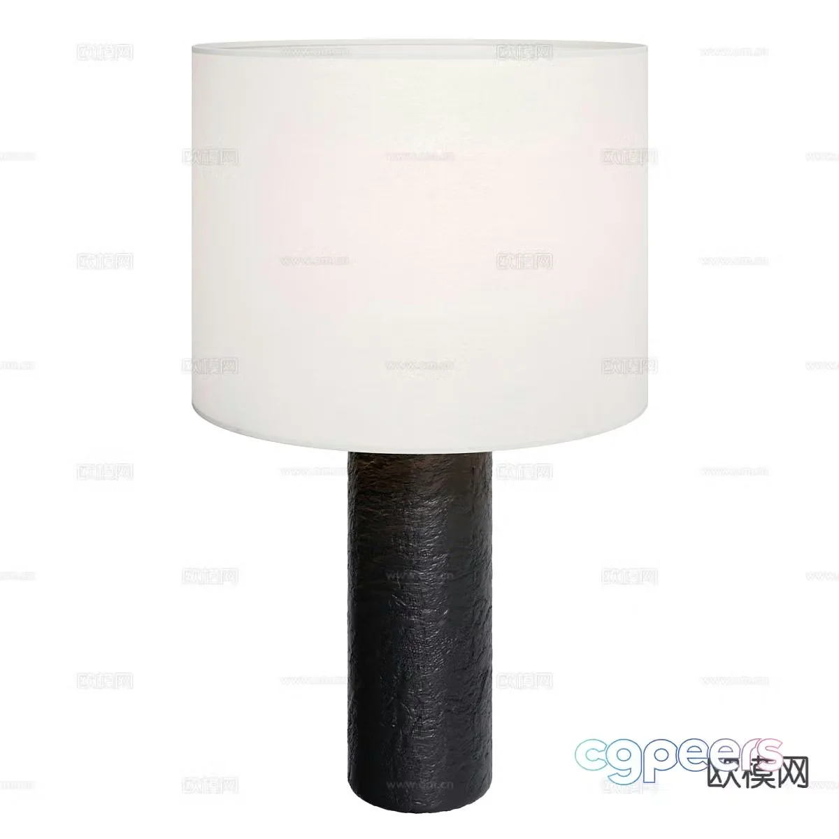 Modern desk lamp 3d model