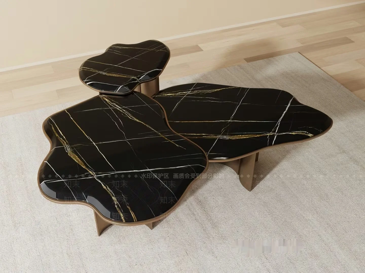 Modern Coffee Table 3D Model – 22549 – VRAY Render