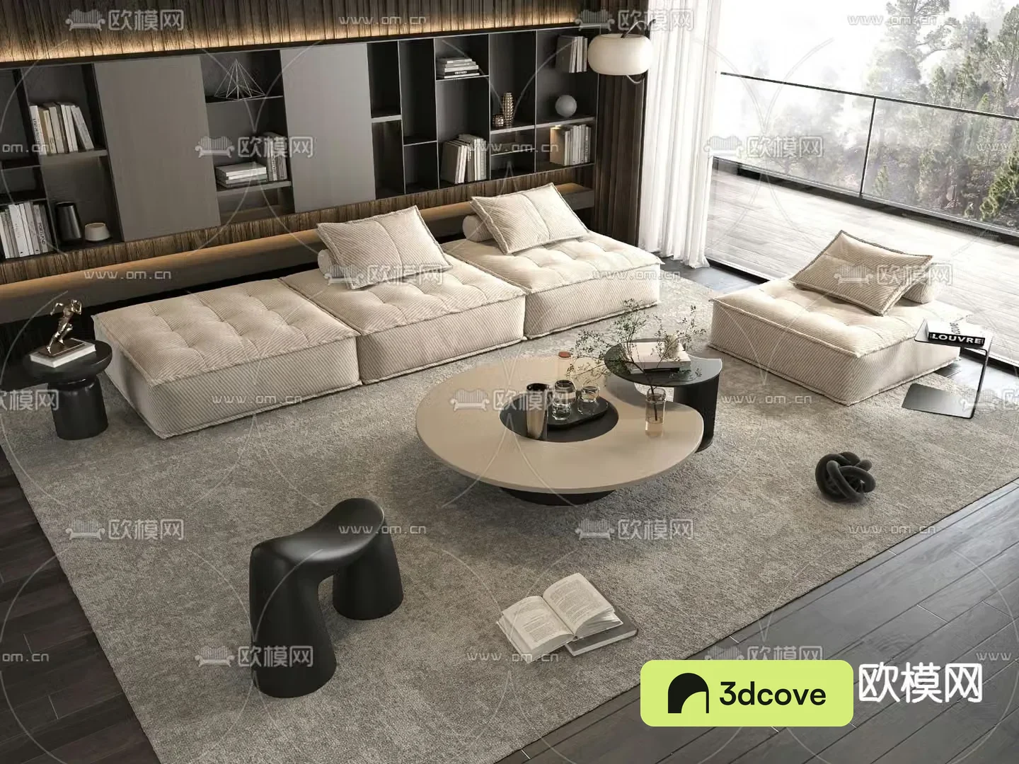 Modern modular sofa