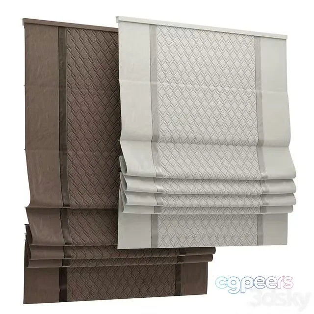 3ds Max Free – Roman blind 86