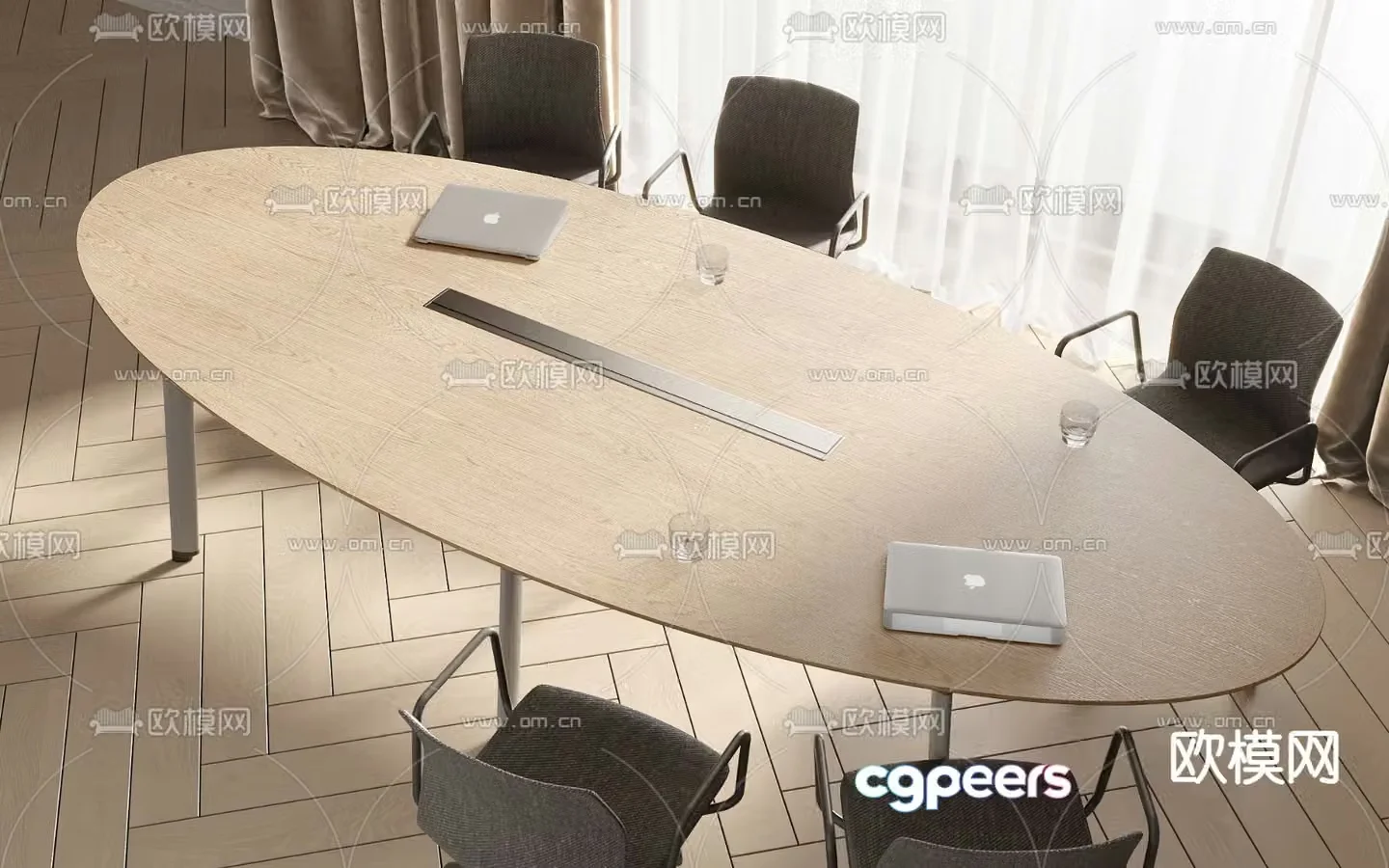 conference table conference table 3d model
