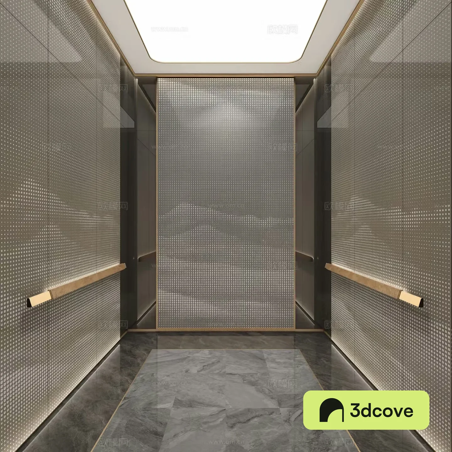 underground parking lot elevator hall