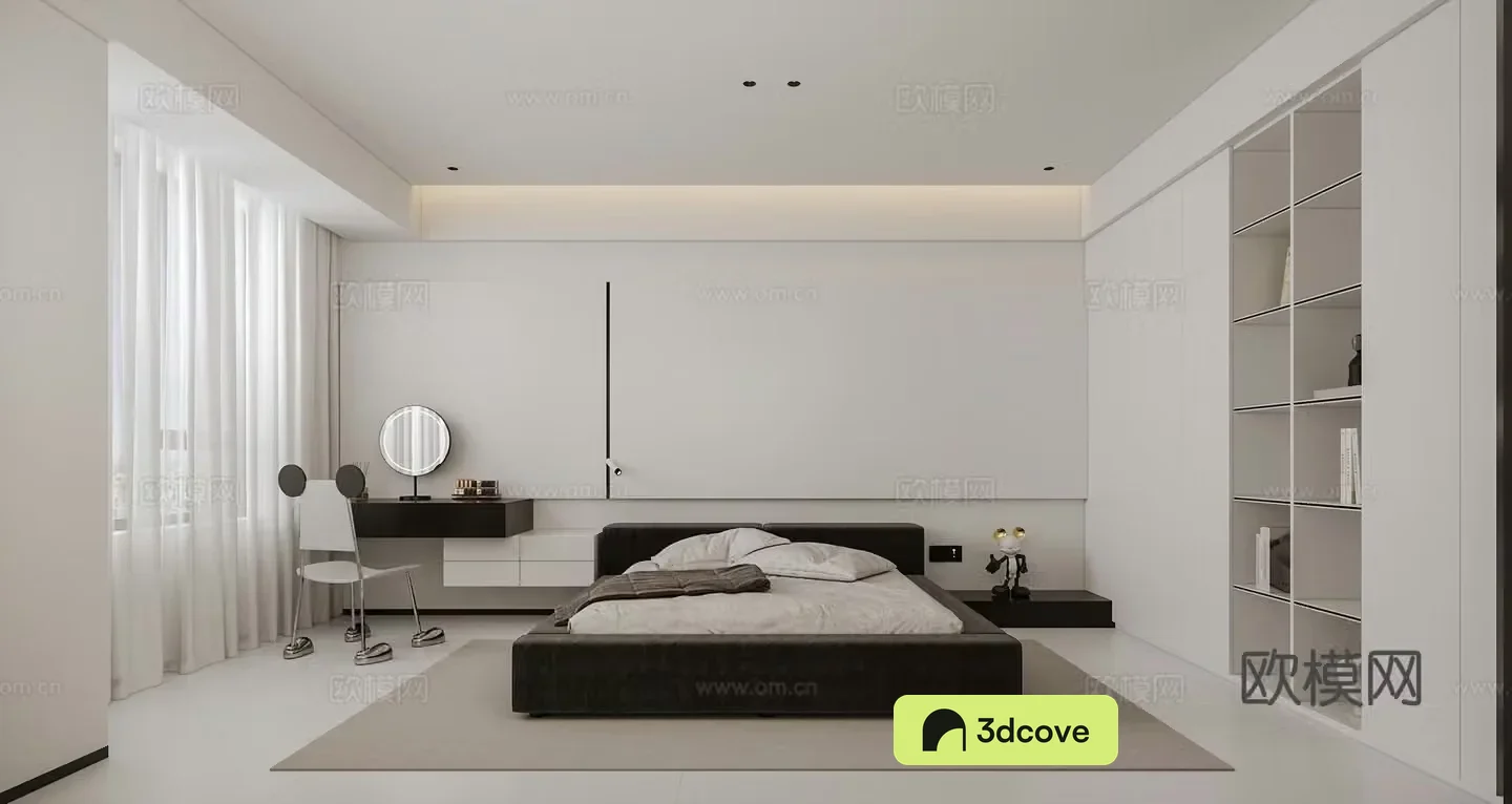 Modern bedroom