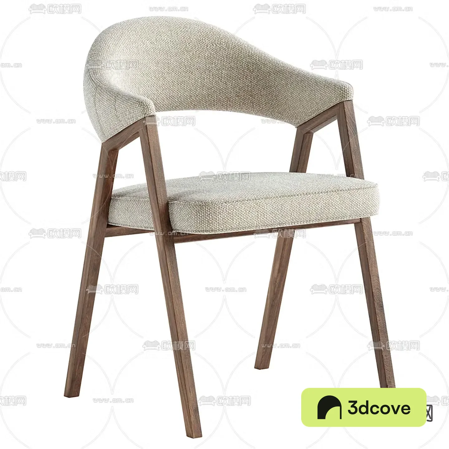 High Fashion Home wabi-sabi dining chair single chair