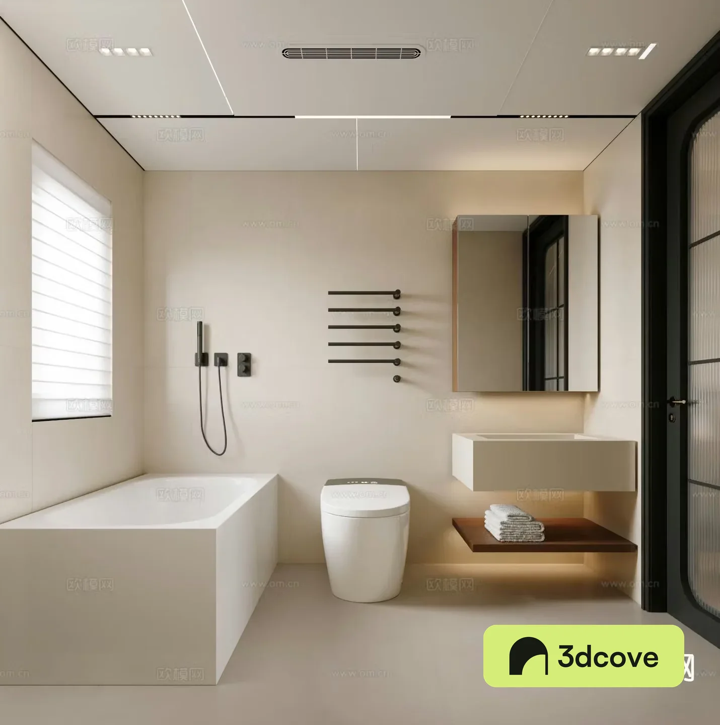 Simple bathroom