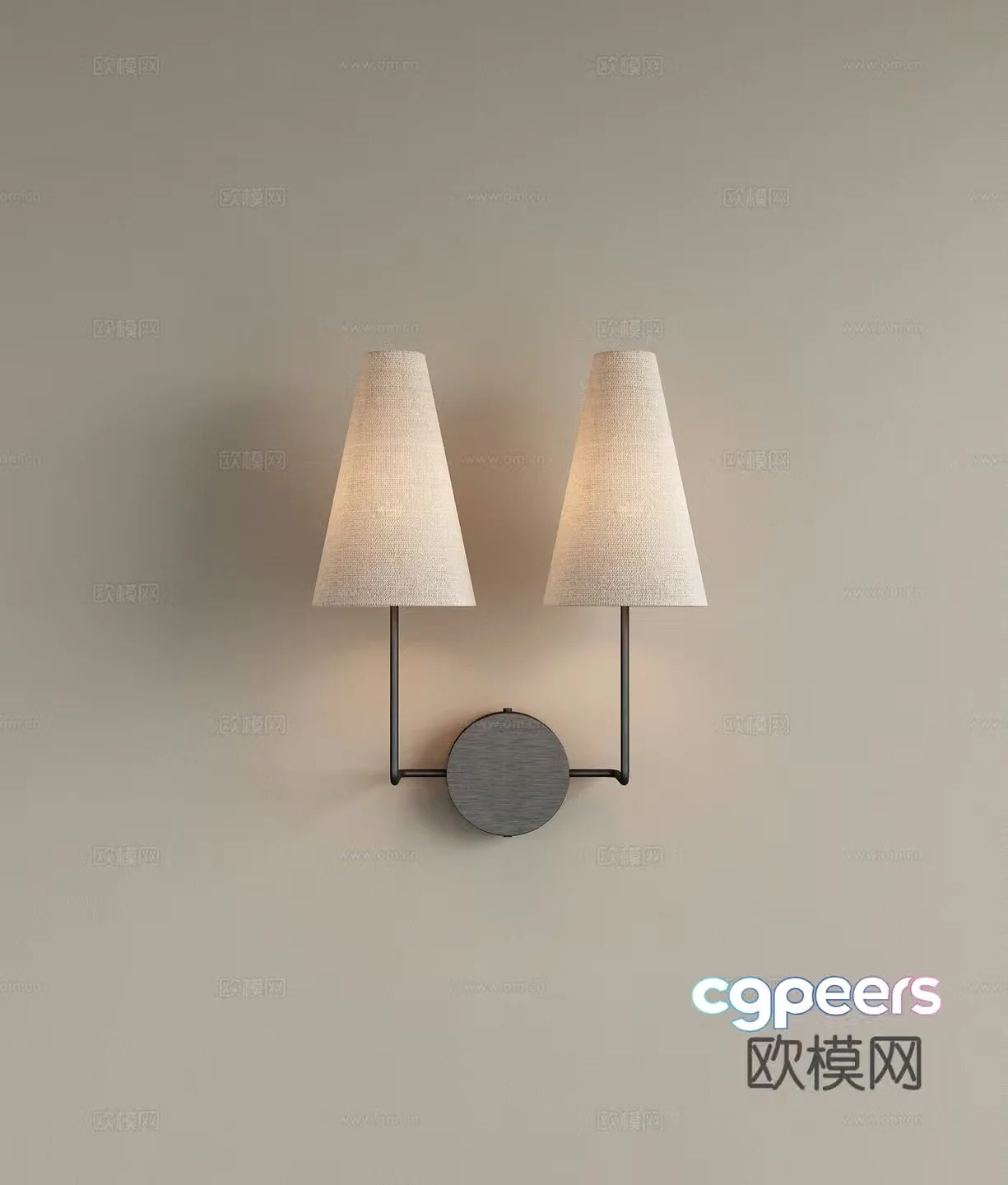Modern bedside wall lamp Metal wall lamp Mirror wall lamp Living room wall lamp Corridor wall lamp 3D model