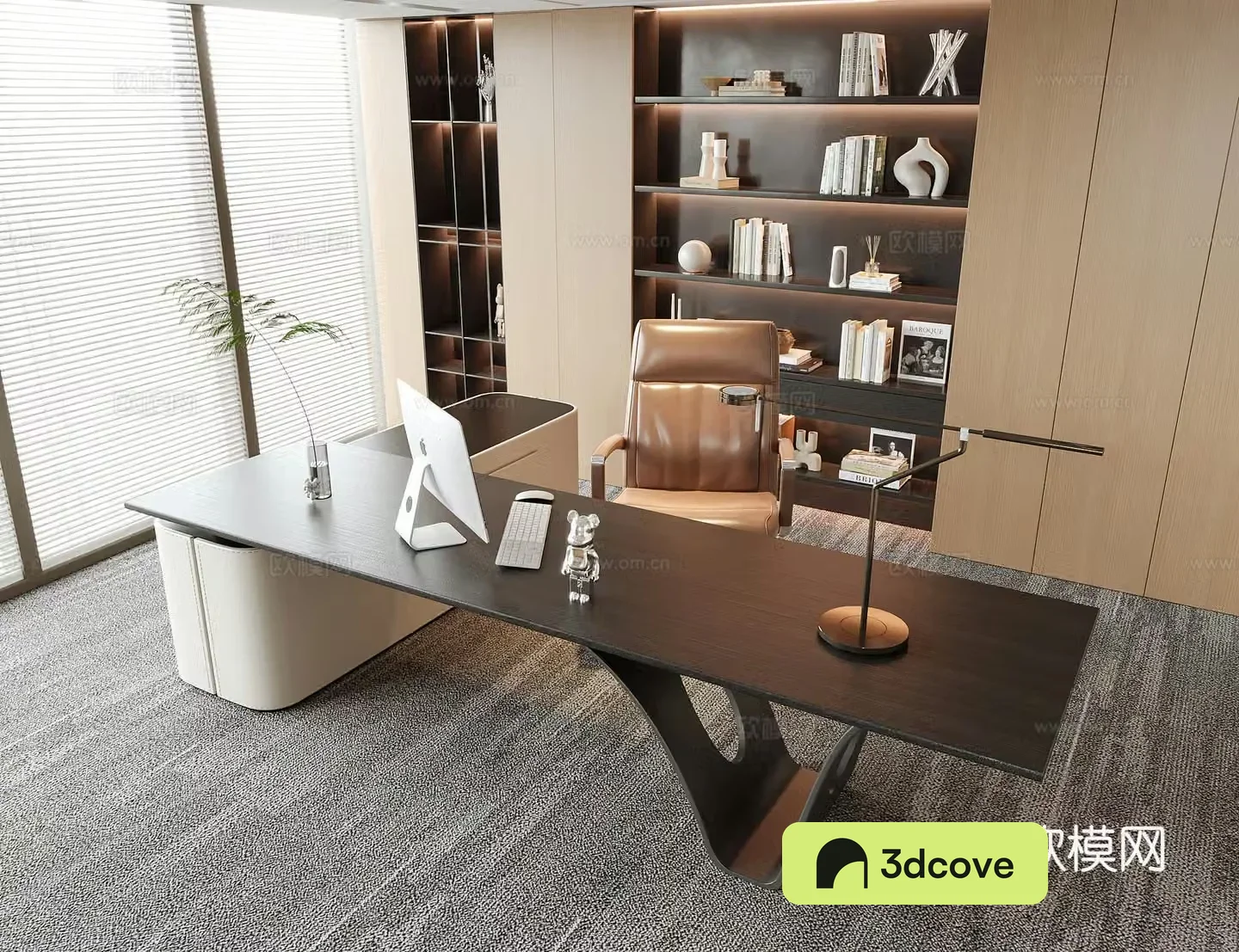 Modern boss office desk chair