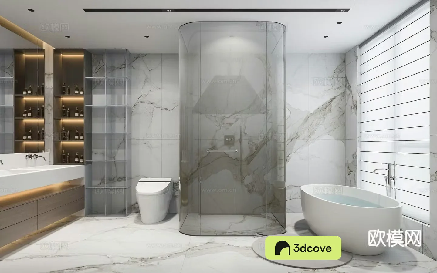 Modern bathroom