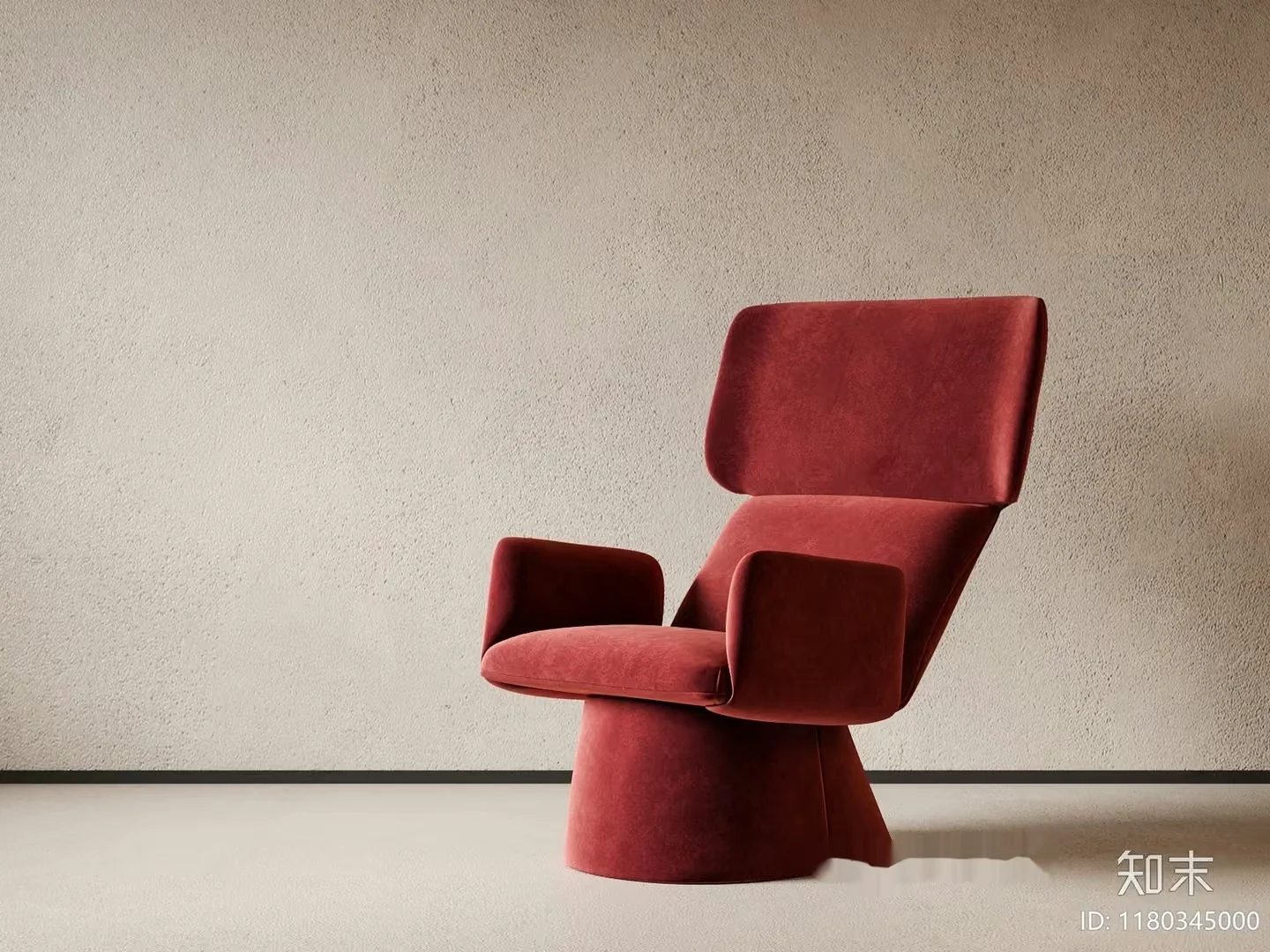 A Pink Chair 3D Model – 22062 – CORONA Render