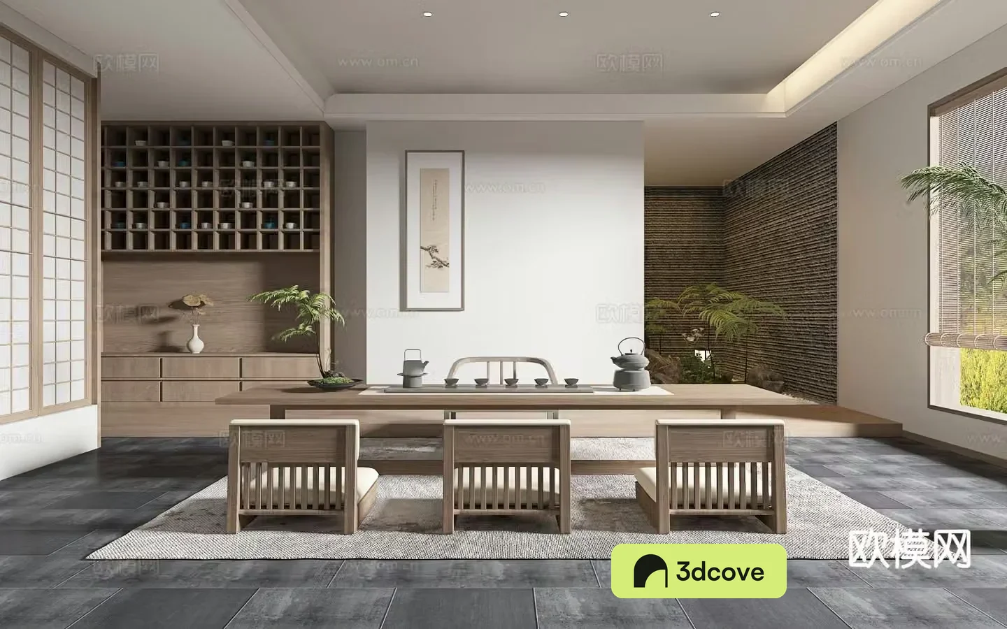 New Chinese tea room