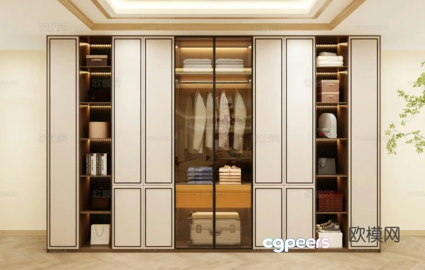 Wardrobe design Wardrobe renderings Wardrobe wardrobe design Wardrobe cabinet 3d model