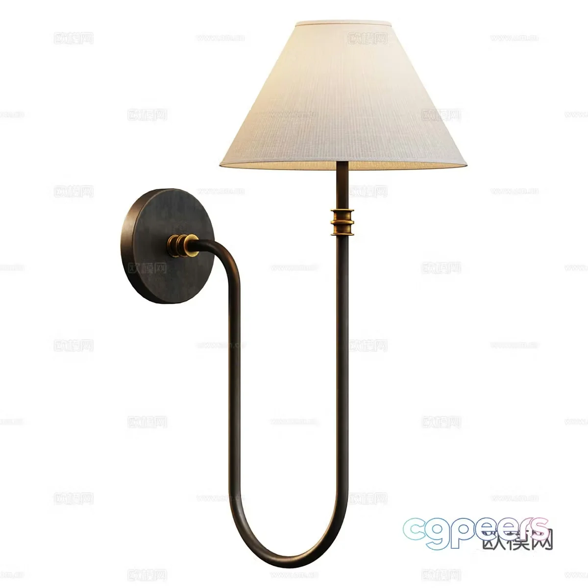 Wall lamp 3d model