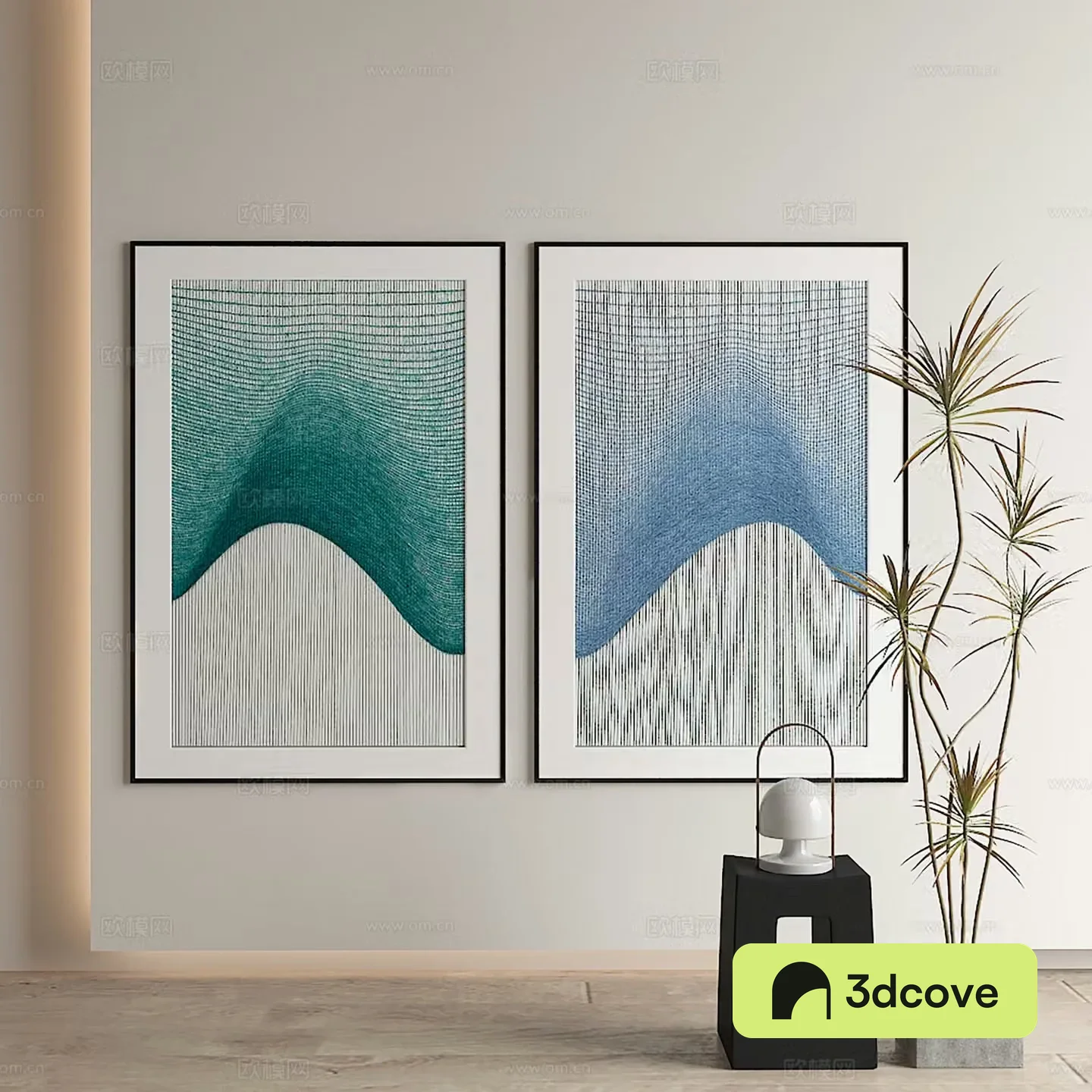 Modern decorative painting