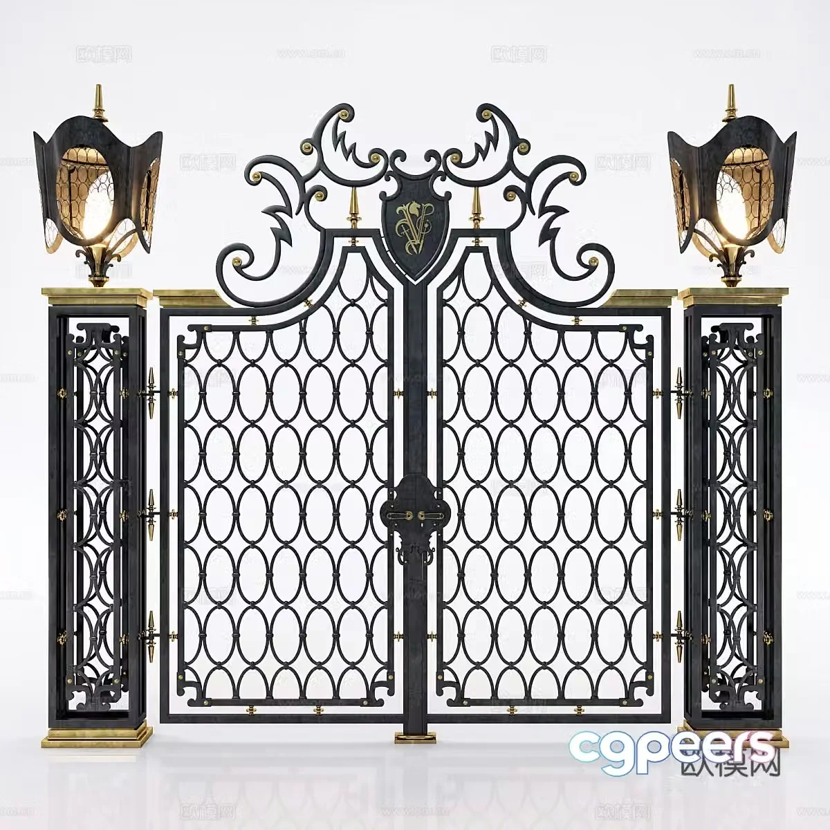 Iron Gate 3D Model