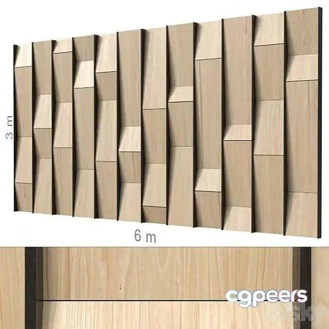 3ds Max Free – Decorative wall 193