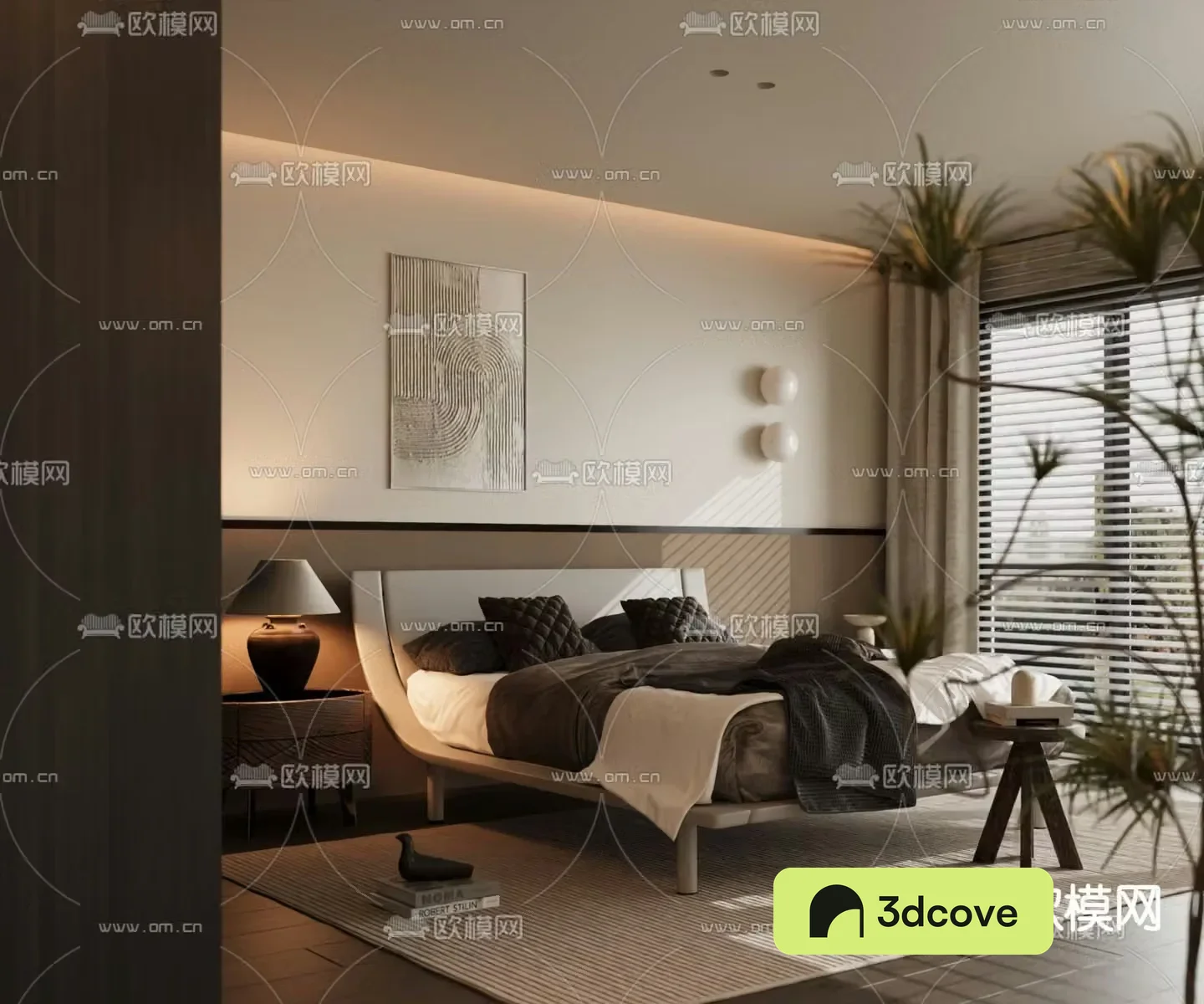Italian double bed