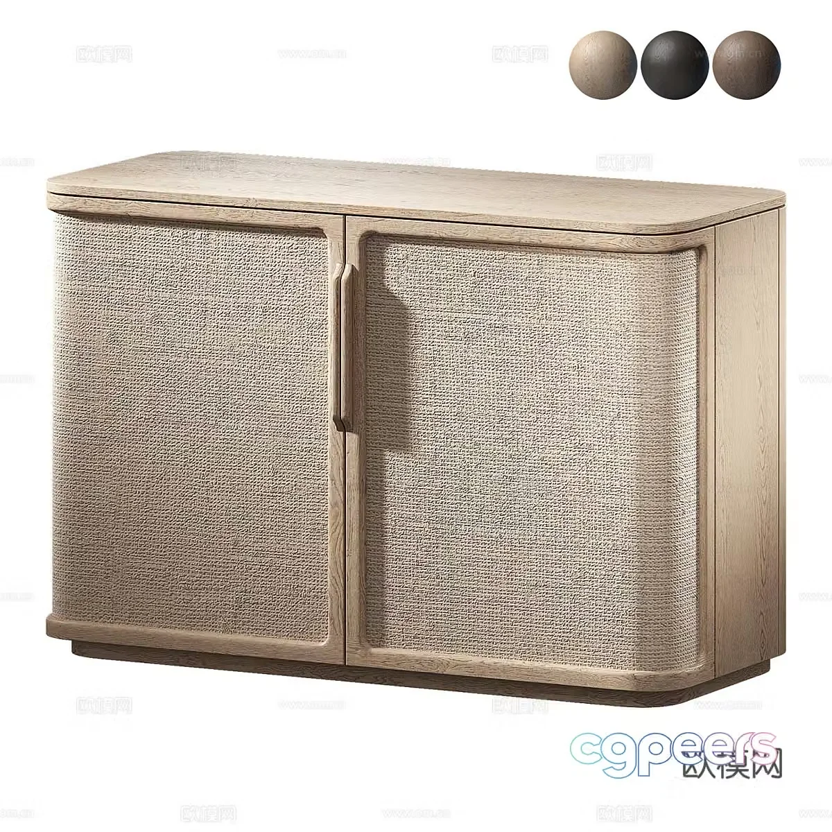 3d model of chest of drawers