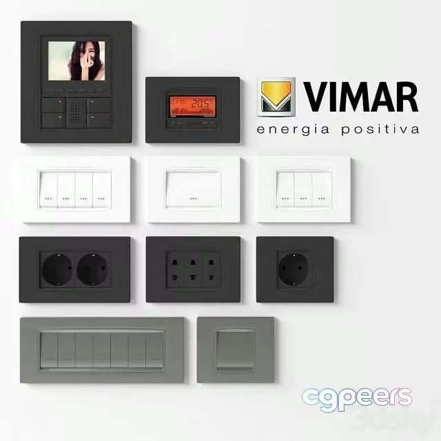 3ds Max Free – Vimar Eikon Classic
