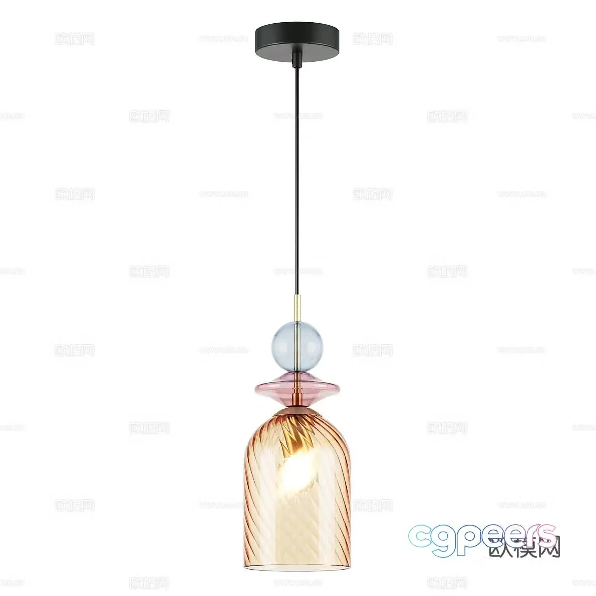 Modern simple chandeliers chandeliers simple chandeliers light luxury chandeliers restaurant chandeliers lamps 3D model