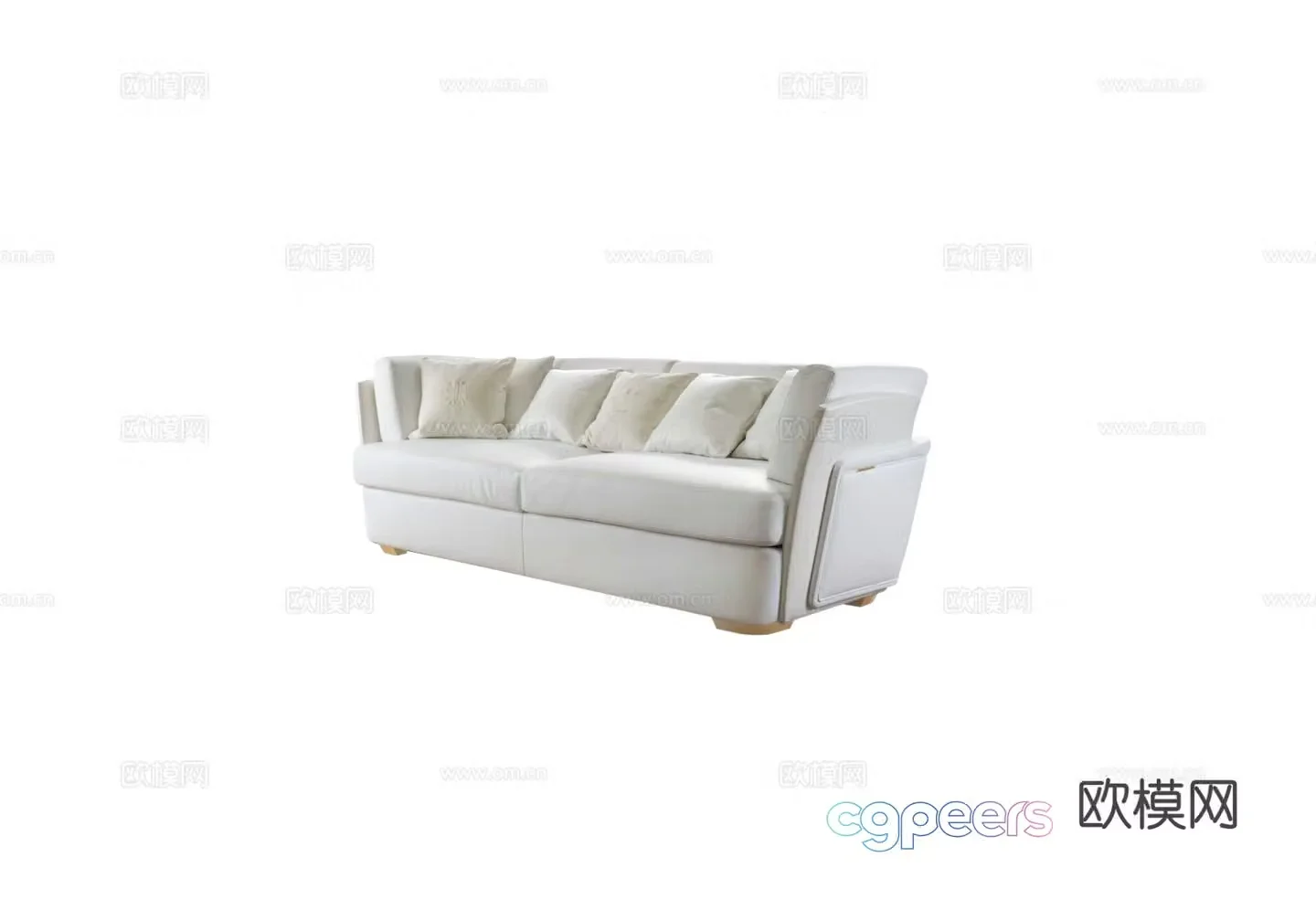TURRI BLANCHE Multiplayer Sofa 3D Model
