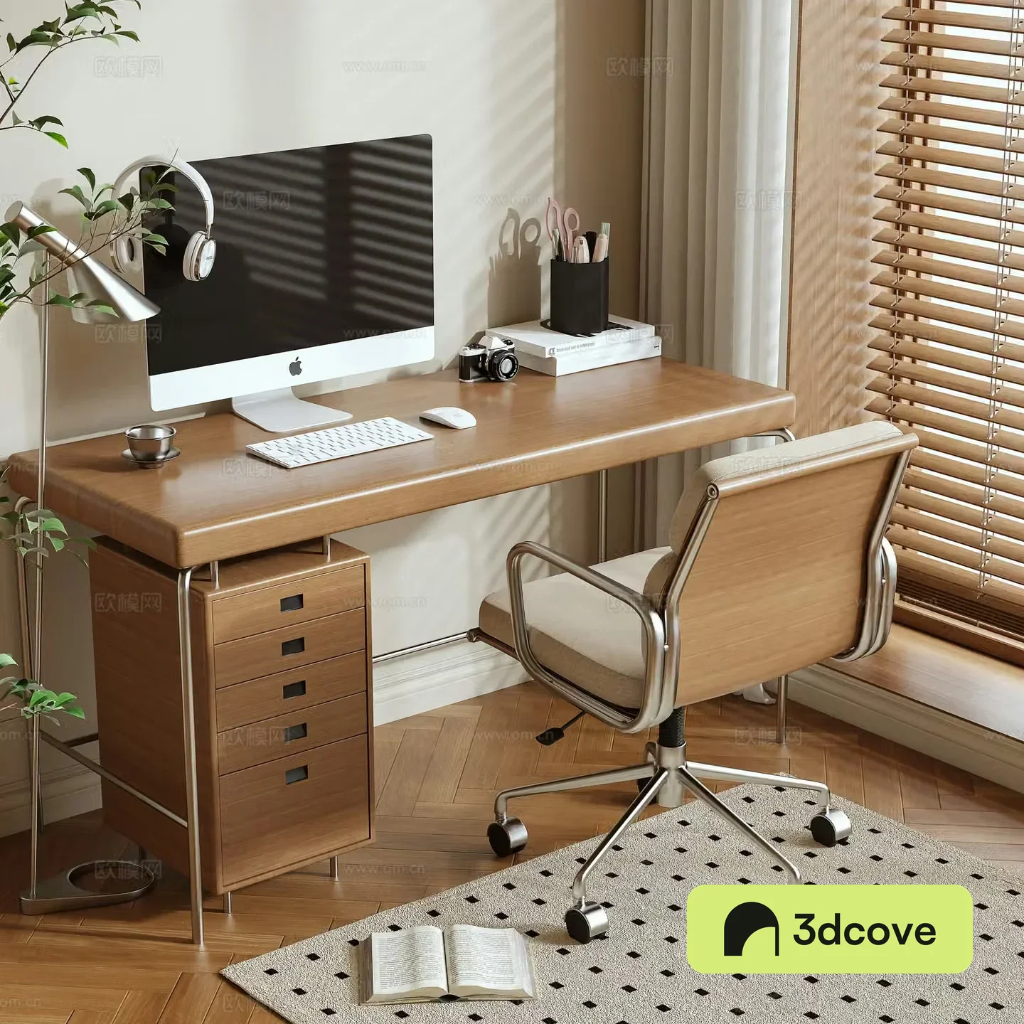 Log Wind Desk