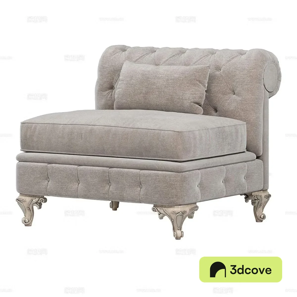 European classic single sofa