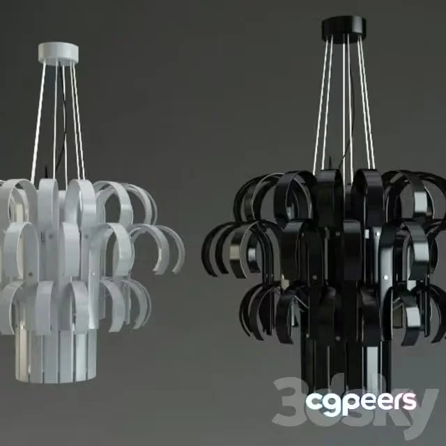 3ds Max Free – Chandelier La murrina ZOE