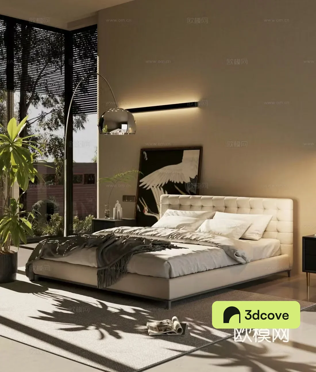 Modern home bedroom Master bedroom