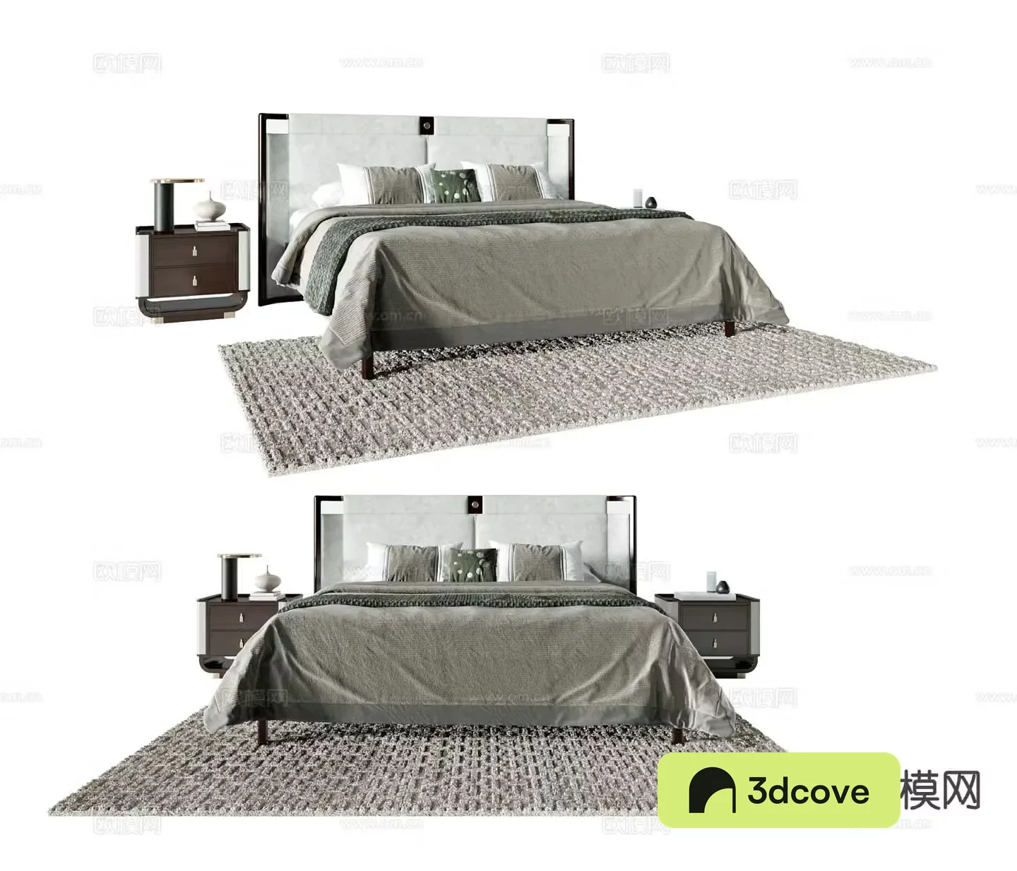 New Chinese style double bed
