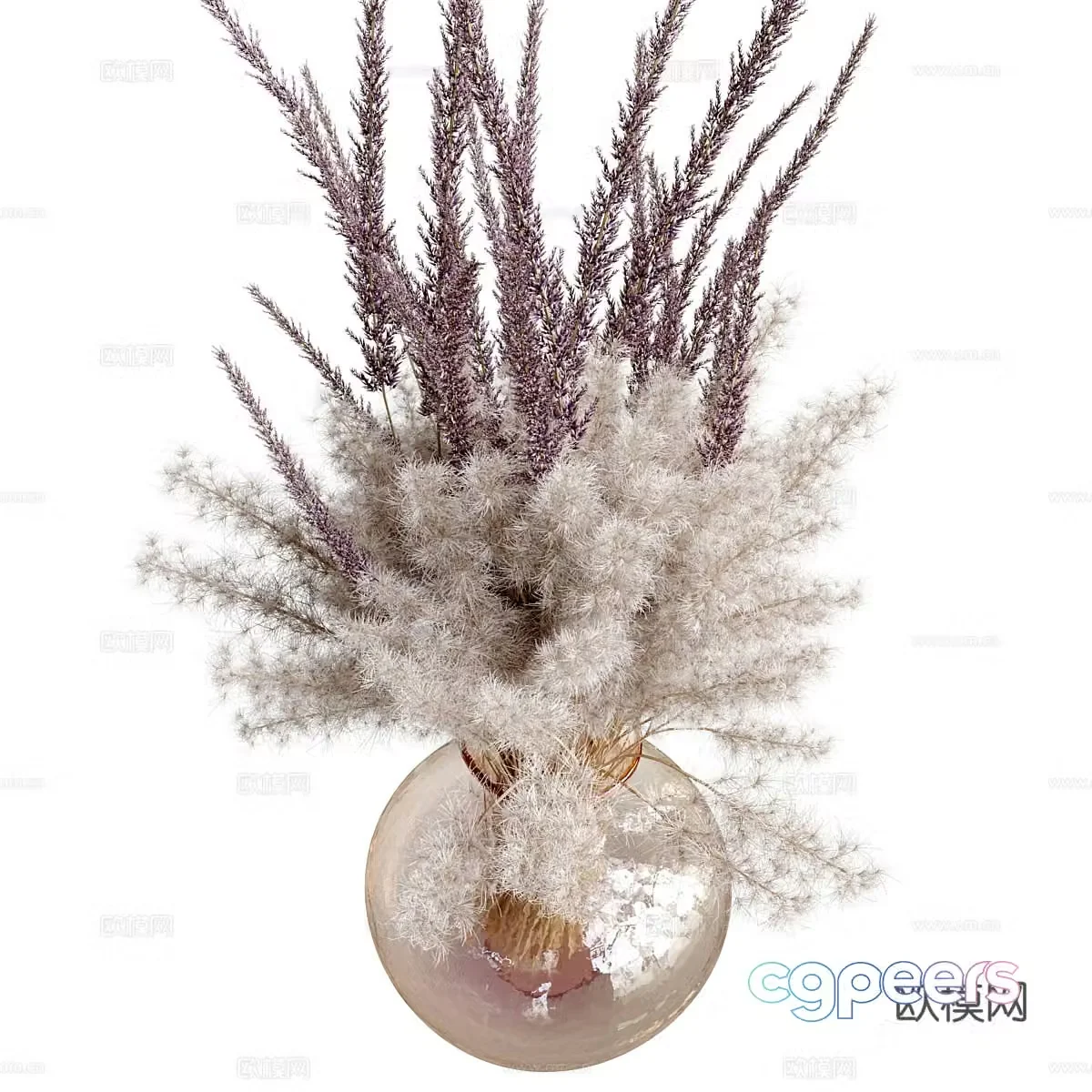 Wasabi wind dead branches vase dry branches vase 3d model