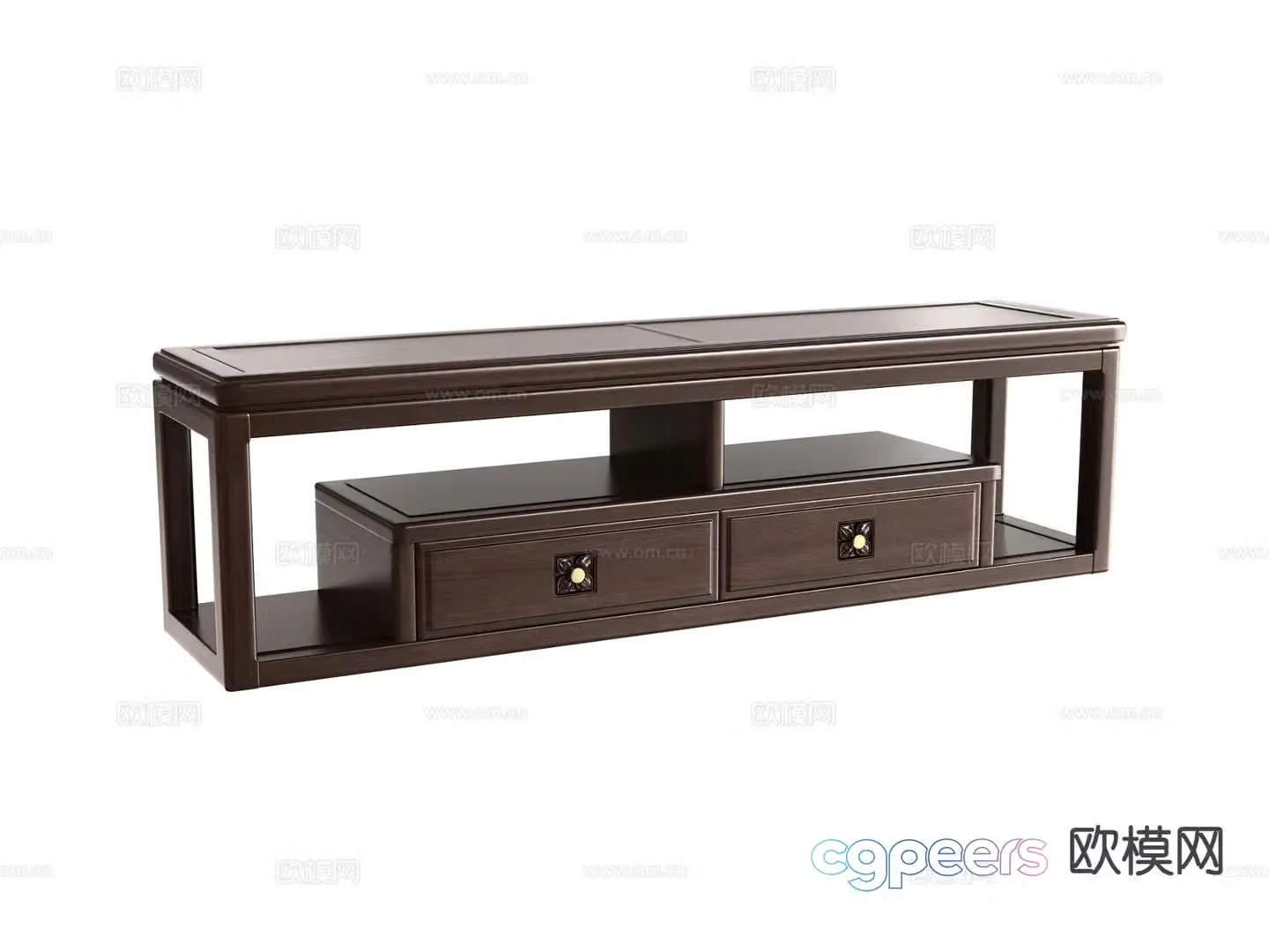 New Chinese style TV cabinet 3d model