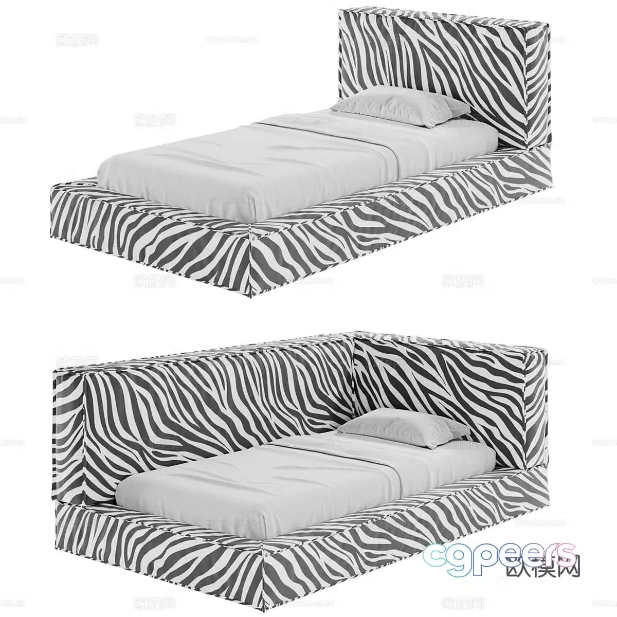 Children’s bed 3d model