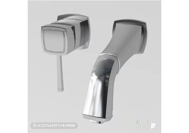 A Faucet With A Handle 3D Model – 7816 – VRAY Render
