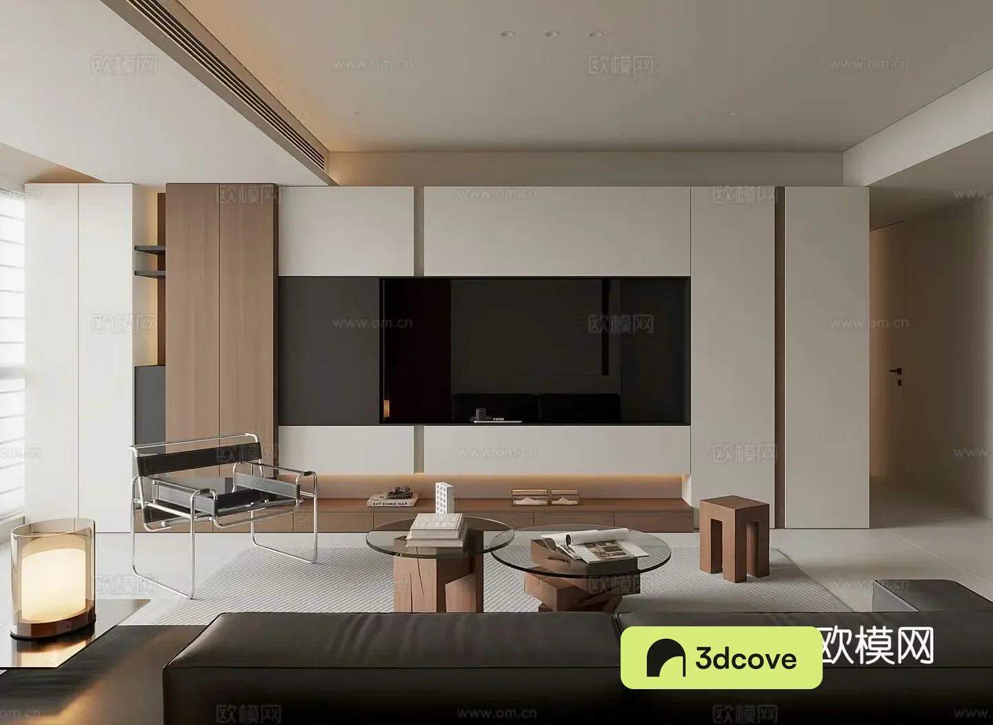 Modern home living room