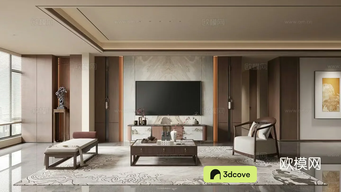 New Chinese living room