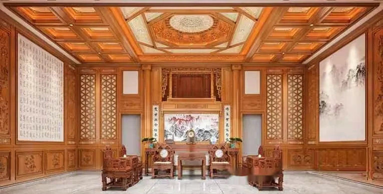 Chinese-Style Room 3D Model – 16727 – VRAY Render