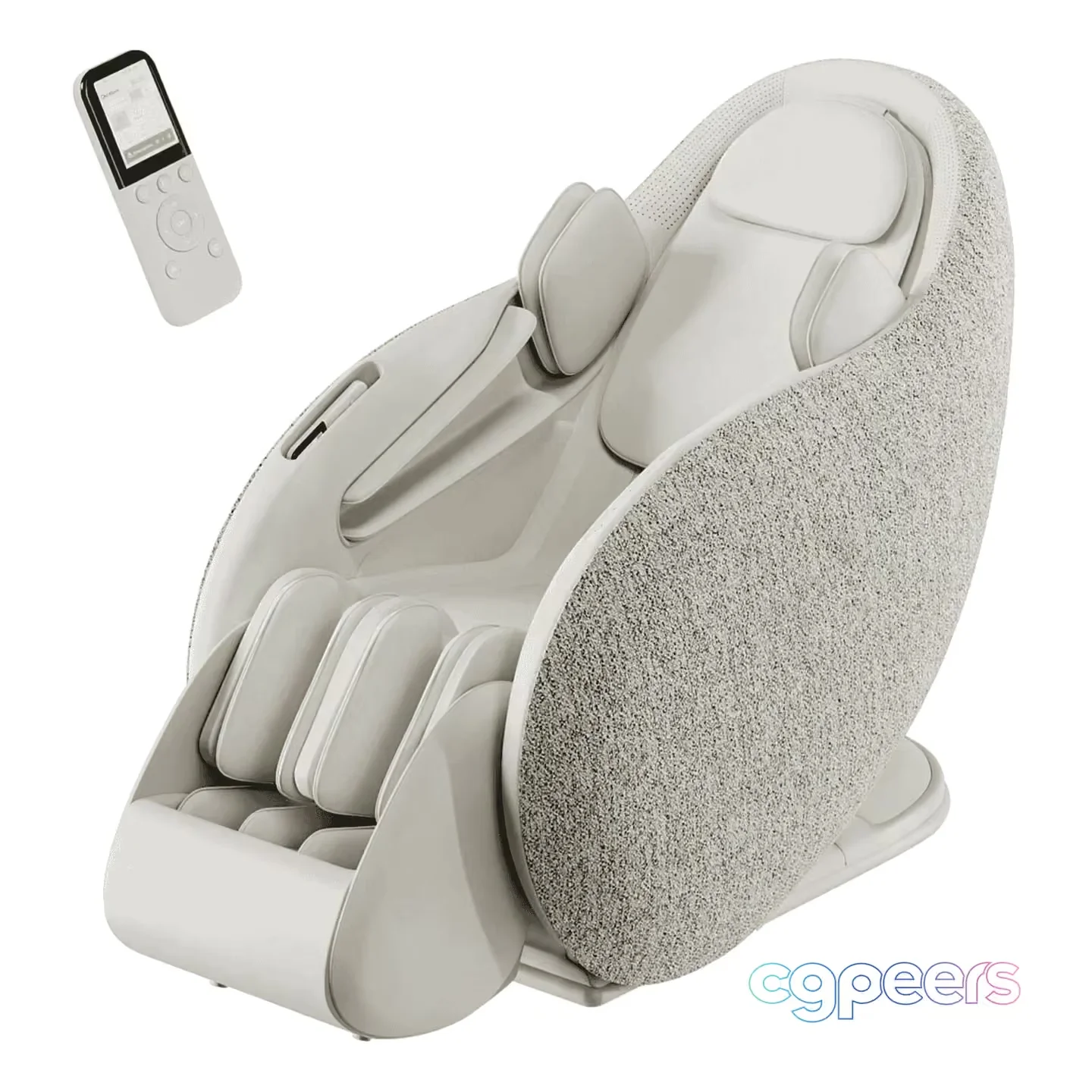 A Massage Chair With A Remote Control 3D Model – 15840 – CORONA Render