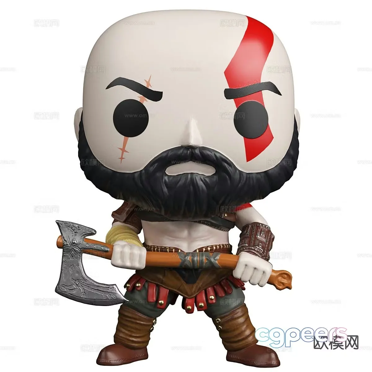 Marvel trendy toy doll hand-made 3D model