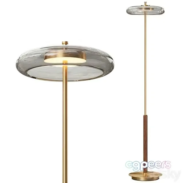3ds Max Free – Floor lamp MICO FL Lampatron