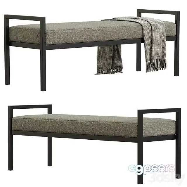 3ds Max Free – Loxe Bench Joss Main