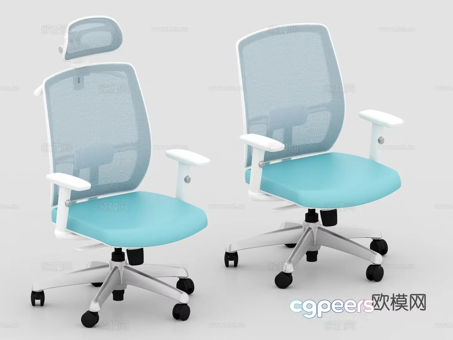 Mesh chair 3d model